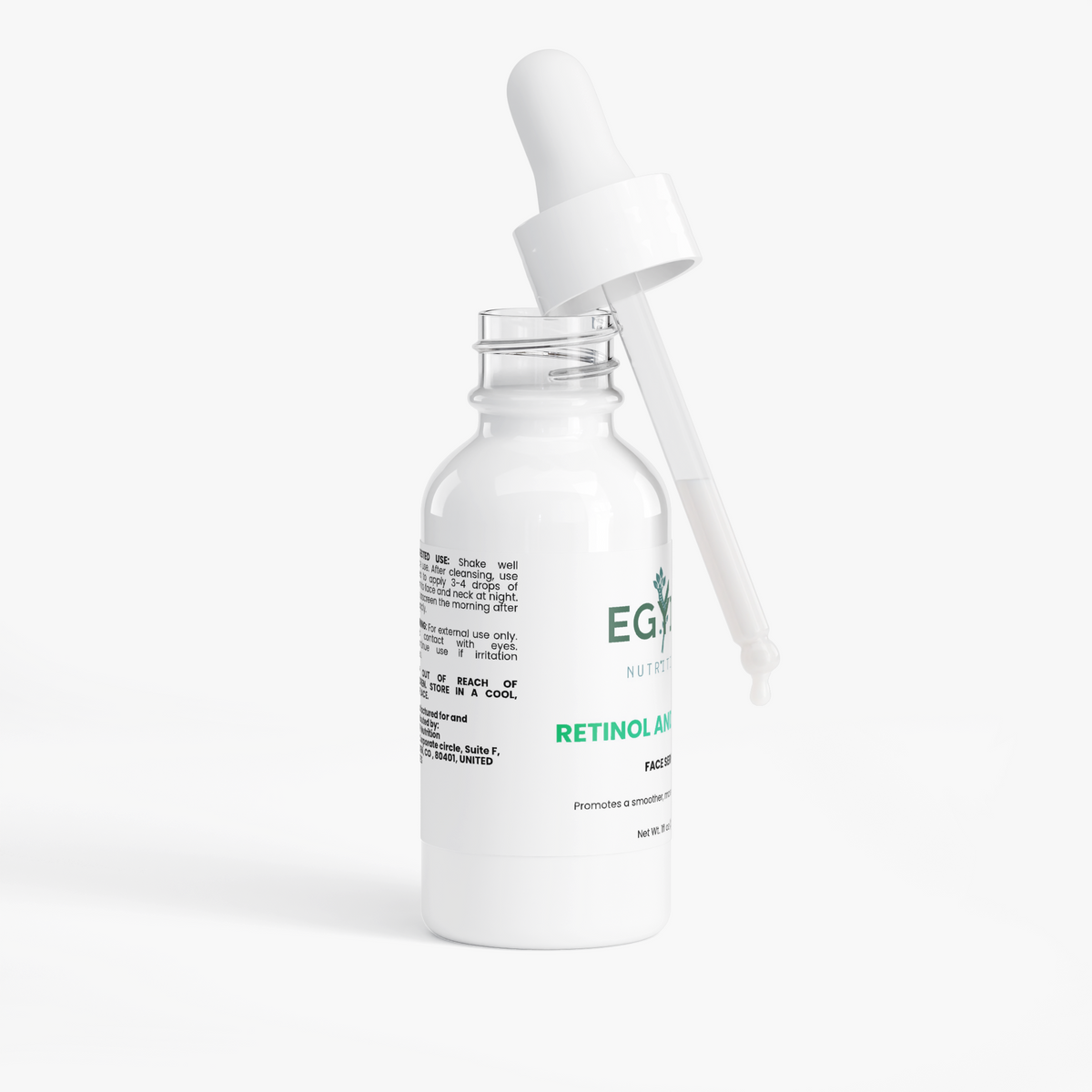 Retinol and Peptide Face Serum